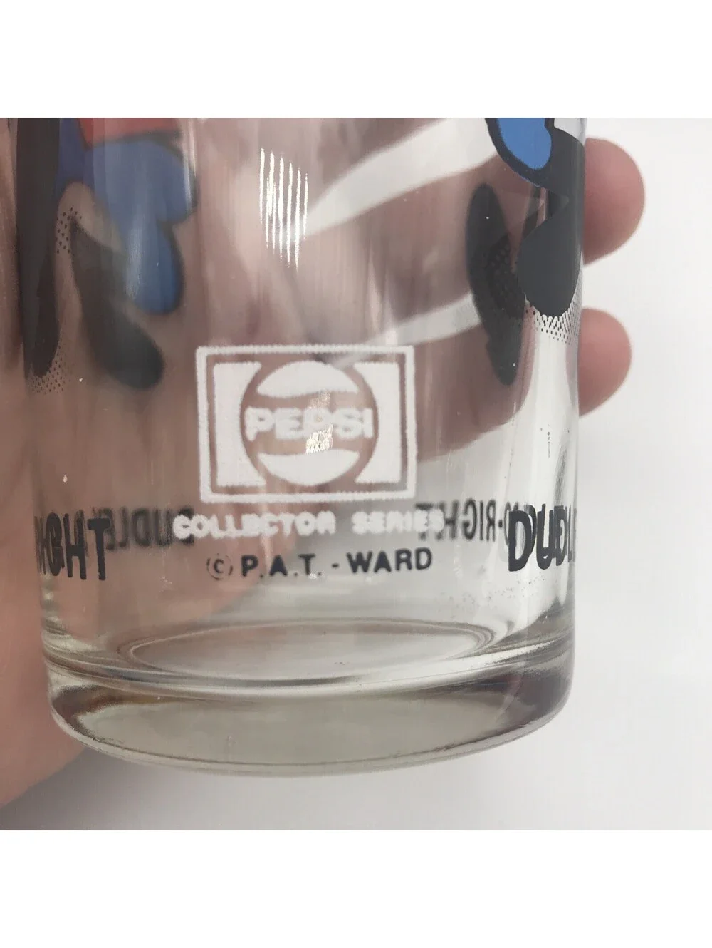 DUDLEY DO RIGHT Vintage Pepsi Cola Collectors Series Drinking Glass 1970’s